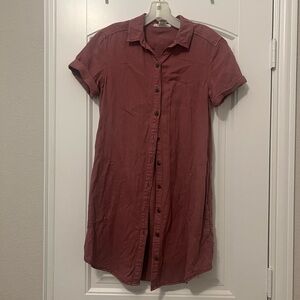 Lucky Brand casual button down dress